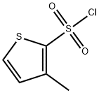 2-磺酰氯-3-甲基噻吩 結(jié)構(gòu)式