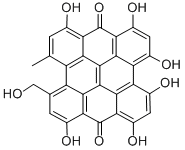 伪金丝桃素 结构式