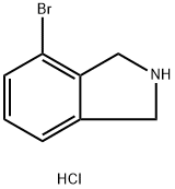 4-溴異吲哚啉鹽酸鹽 結(jié)構(gòu)式
