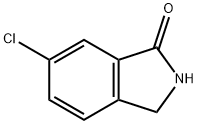 6-氯-1-异吲哚啉酮 结构式