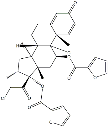 莫美他松EP杂质S 结构式