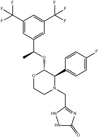 (1S,2R,3R)-阿瑞吡坦 結(jié)構(gòu)式