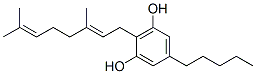 2-(3,7-Dimethyl-2,6-octadienyl)-5-pentyl-1,3-benzenediol 結(jié)構(gòu)式
