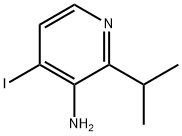 4-碘-2-異丙基吡啶-3-胺 結(jié)構(gòu)式