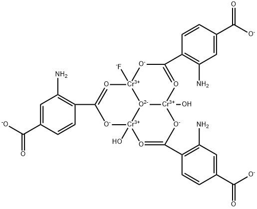 NH2-MIL-101(CR)金属有机骨架 结构式