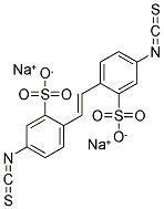 4,4<i></i>'-二异硫氰酸基-2,2<i></i>'-二苯乙烯磺酸二钠[蛋白质改性试剂] 结构式