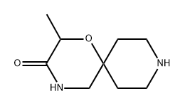 2-甲基-1-氧代-4,9-二氮螺环[5.5]十一碳-3-酮 结构式