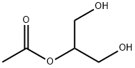 Glycerin 2-acetate, 100-78-7, 结构式