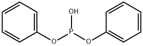 Phosphorous acid, diphenyl ester, 102-10-3, 结构式