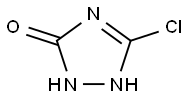 5-氯-2,4-二氢-[1,2,4]三氮唑-3-酮, 1003-34-5, 结构式