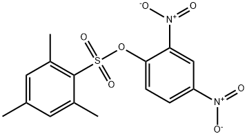2,4,6-TRIMETHYL-BENZENESULFO<i></i>NIC ACID 2,4-DINITRO-PHENYL ESTER, 1048-37-9, 结构式
