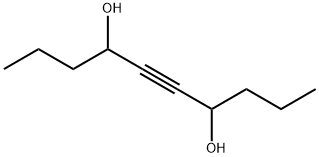 5-癸炔-4,7-二醇, 1070-40-2, 结构式