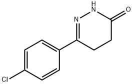 2,3,4,5-四氢-6(4-氯苯基)-3(2H-)-吡嗪酮, 1079-73-8, 结构式