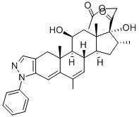 可的伐唑, 1110-40-3, 结构式