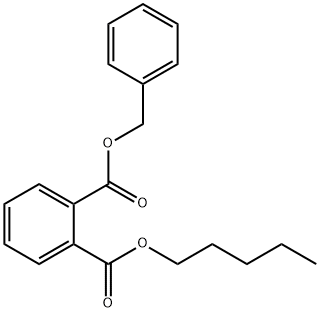 PENTYLBENZYLPHTHALATE, 1240-18-2, 结构式
