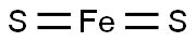 白铁矿, 1317-66-4, 结构式