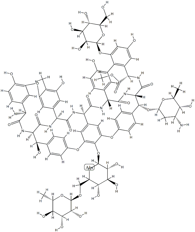 化合物 T34332, 1405-59-0, 结构式