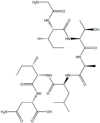 无定形吉他林, 1405-76-1, 结构式