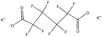 2,2,3,3,4,4,5,5-八氟己二酸钾, 1428-41-7, 结构式