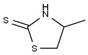 2-巯基-4-甲基-2-噻唑啉, 1437-89-4, 结构式