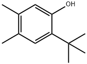 2-叔丁基-4,5-二甲酚, 1445-23-4, 结构式