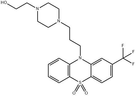 Fluphenazine Dihydrochloride EP Impurity B, 1476-79-5, 结构式