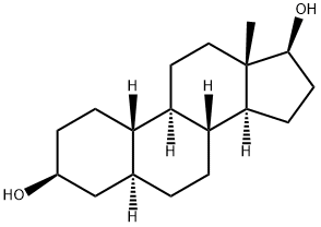 5α-Estrane-3β,17β-diol, 1816-75-7, 结构式