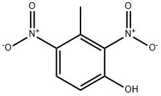 3-METHYL-2,4-DINITROPHENOL, 1817-66-9, 结构式