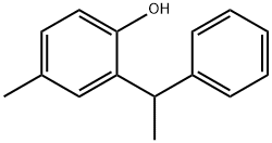 4-METHYL-2-(1-PHENYL-ETHYL)-PHENOL, 1817-67-0, 结构式