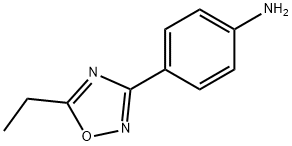 Benzenamine, 4-(5-ethyl-1,2,4-oxadiazol-3-yl)-, 10185-71-4, 结构式