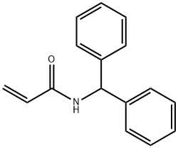 N-二苯基甲基丙烯酰胺, 10254-08-7, 结构式