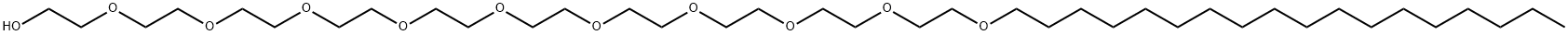 硬脂醇聚醚-10, 13149-86-5, 结构式