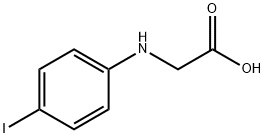 N-(4-碘苯基)甘氨酸, 13370-63-3, 结构式