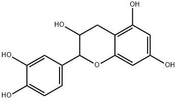 (+/-)-EPICATECHIN, 13392-26-2, 结构式