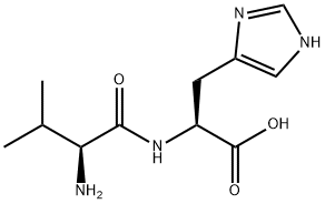 H-VAL-HIS-OH, 13589-07-6, 结构式