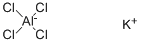 四氯铝酸钾, 13821-13-1, 结构式