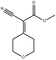 2-氰基-2-(二氢-2H-吡喃4(3H)-亚芴基)乙酸甲酯, 14389-98-1, 结构式