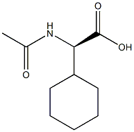 R-N-乙酰基-环丙基乙酸, 14429-43-7, 结构式