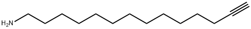 13-十四炔-1-胺, 14502-44-4, 结构式