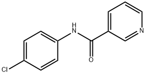N-(4-氯苯基)烟酰胺, 14621-03-5, 结构式