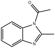 1-乙酰基-2-甲基苯并咪唑, 14678-81-0, 结构式