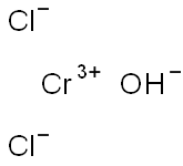 铬二氯化物氢氧化物, 14982-80-0, 结构式
