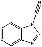 1-氰基苯并三氮唑, 15328-32-2, 结构式
