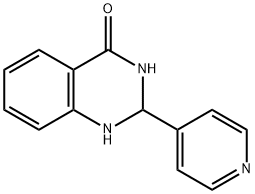 2-(吡啶-4-基)-2,3-二氢喹唑啉-4(1H)-酮, 15495-00-8, 结构式