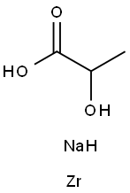 乳酸钠锆, 15529-67-6, 结构式