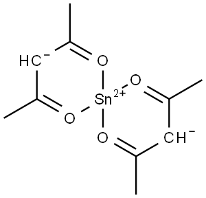 双(乙酰丙酮)锡, 16009-86-2, 结构式