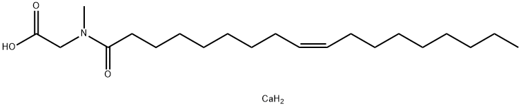 (Z)-N-甲基-N-(9-十八碳烯酰基)甘氨酸钙盐, 16026-16-7, 结构式