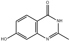 2-METHYL-QUINAZOLINE-4,7-DIOL, 16081-80-4, 结构式