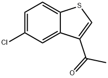 1-(5-氯苯并噻吩-3-基)乙酮, 16296-90-5, 结构式