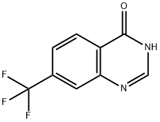 7-(三氟甲基)喹唑啉-4(3H)-酮, 16499-58-4, 结构式